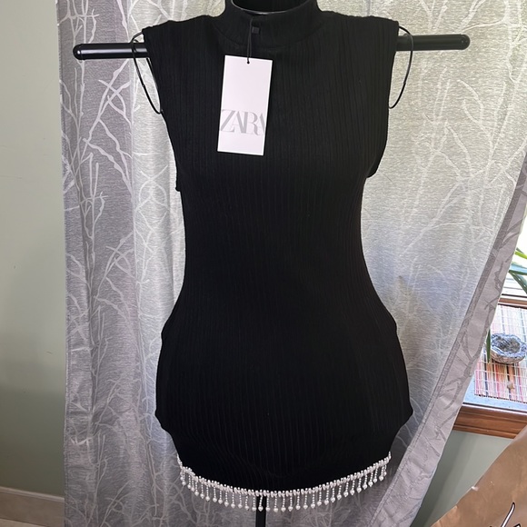 Zara Small Black Dress - Picture 5 of 15